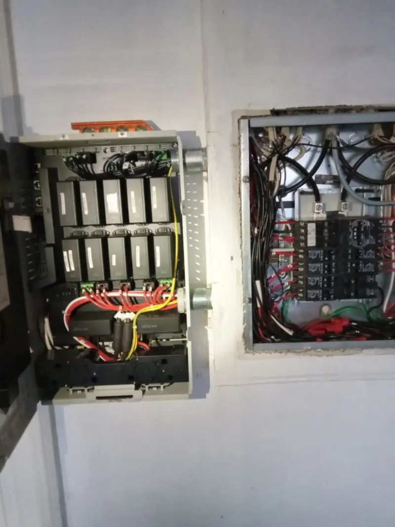 Electrical panel upgrade completed for Electrical Inspection in Zion
